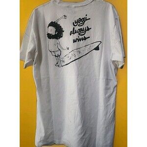 Vast Life Surf Graphic T Shirt Large NWT Yogi Always Wins B15 Streetwear Nice
